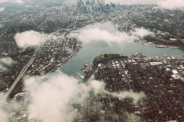 Seattle From The Clouds